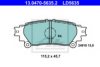 ATE 13.0470-5635.2 Brake Pad Set, disc brake